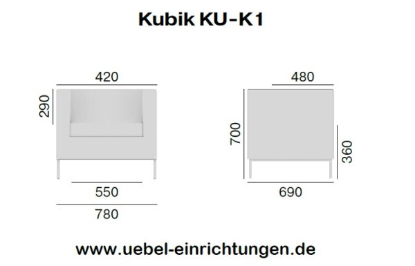 Kubik Abmessungen