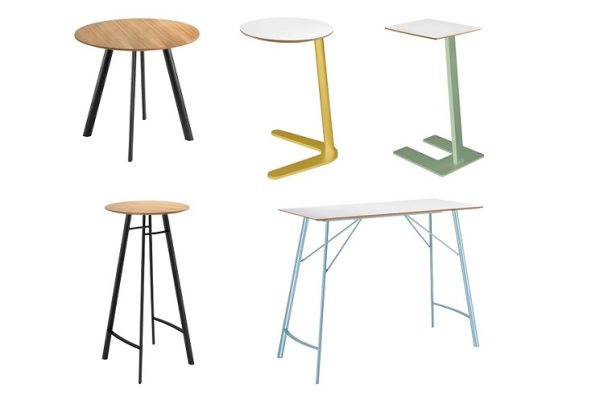 Loungetische Spot Tables, verschiedene Varianten